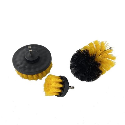 3 Piece Drill Brush Power Scrubber Cleaning Kit For Car Care Cleaning